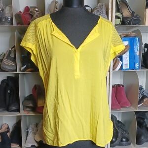 STYLUS Yellow Women's Blouse